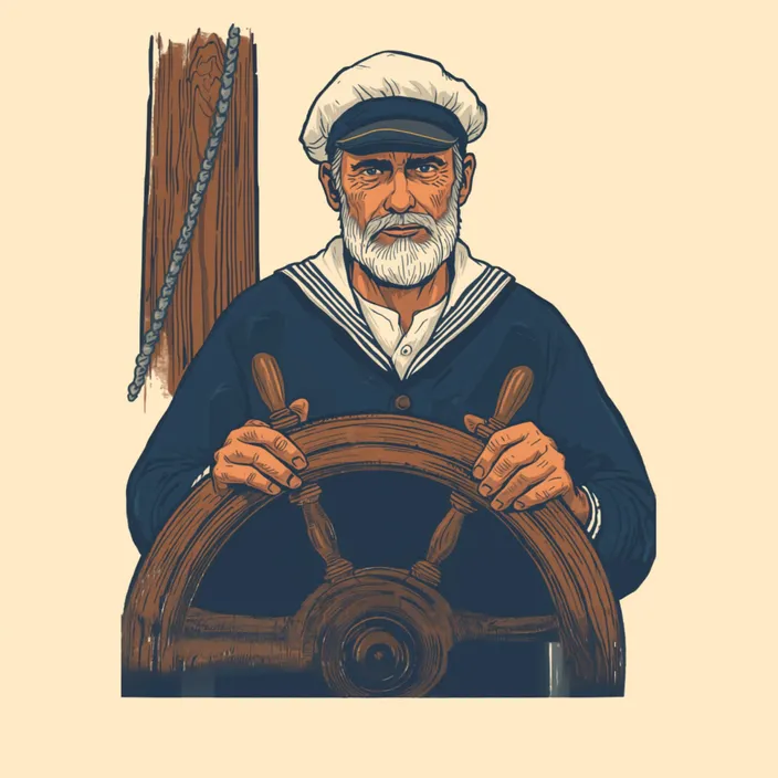 The Helmsman — Tmonier mascotte